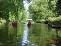Canoeing on the Tusc. River.